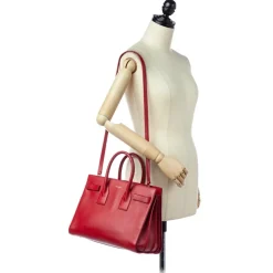 Yves Saint Laurent Vintage - Sac De Jour Leather Satchel - Red - Leather Handbag - Luxury High Quality - Avvenice