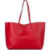 Yves Saint Laurent Vintage - EastWest Leather Tote Bag - Red - Leather Handbag - Luxury High Quality - Avvenice