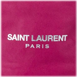 Yves Saint Laurent Vintage - Teddy Leather Bucket Bag - Pink - Leather Handbag - Luxury High Quality - Avvenice