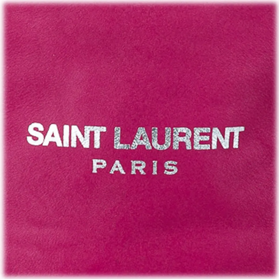 Yves Saint Laurent Vintage - Teddy Leather Bucket Bag - Pink - Leather Handbag - Luxury High Quality - Avvenice