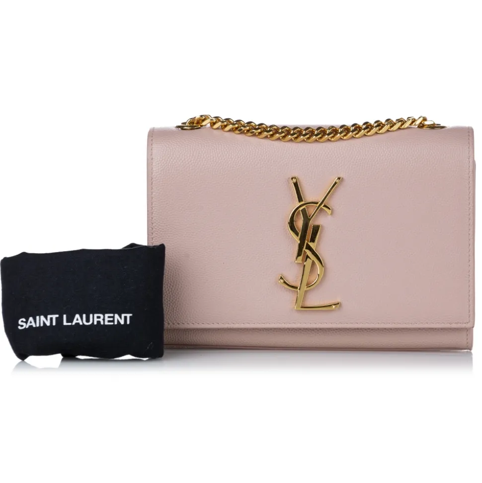 Yves Saint Laurent Vintage - Kate Leather Crossbody Bag - Pink - Leather Handbag - Luxury High Quality - Avvenice