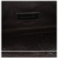 Yves Saint Laurent Vintage - Monogram Chevron Leather Clutch Bag - Brown Beige - Leather Handbag - Luxury High Quality - Avvenice