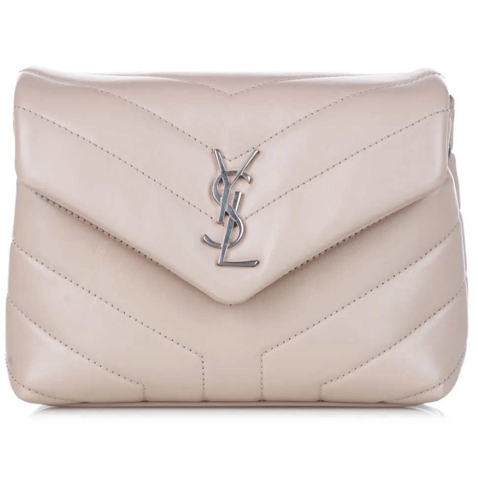 Yves Saint Laurent Vintage - LouLou Toy Leather Crossbody Bag - Light Pink - Leather Handbag - Luxury High Quality - Avvenice