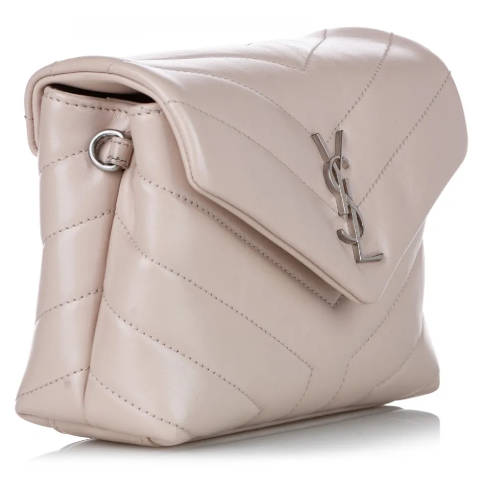 Yves Saint Laurent Vintage - LouLou Toy Leather Crossbody Bag - Light Pink - Leather Handbag - Luxury High Quality - Avvenice