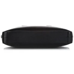 Yves Saint Laurent Vintage - Museum Leather Briefcase - Black - Leather Handbag - Luxury High Quality - Avvenice