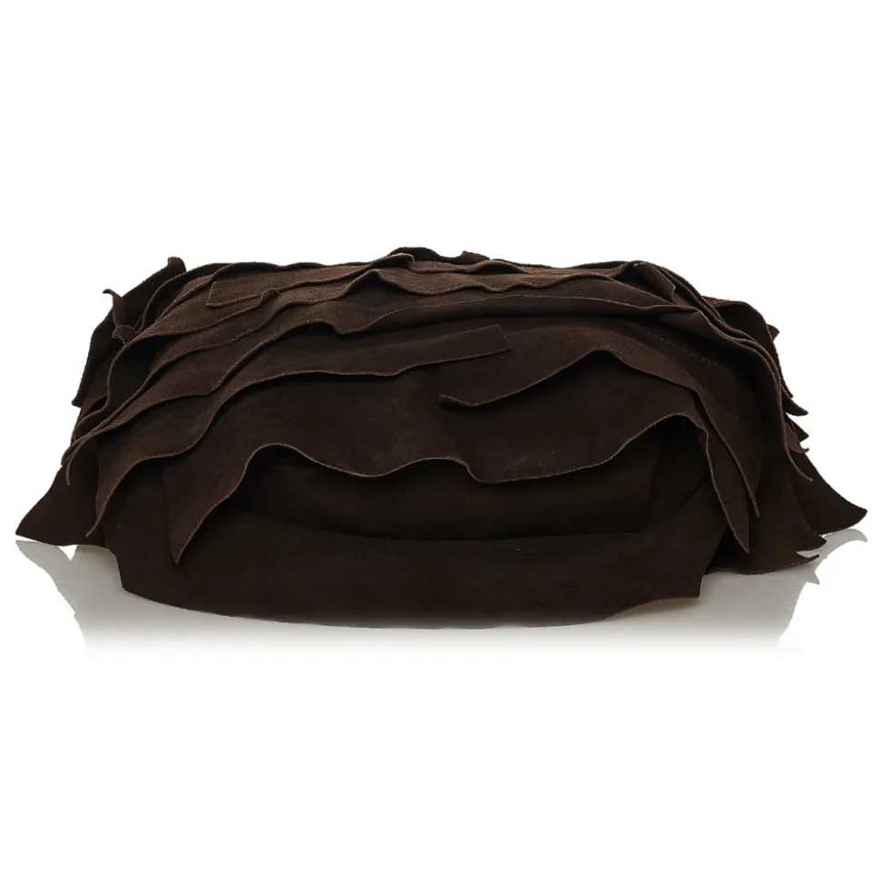 Yves Saint Laurent Vintage - Saint Tropez Suede Hobo Bag - Brown - Leather Handbag - Luxury High Quality - Avvenice