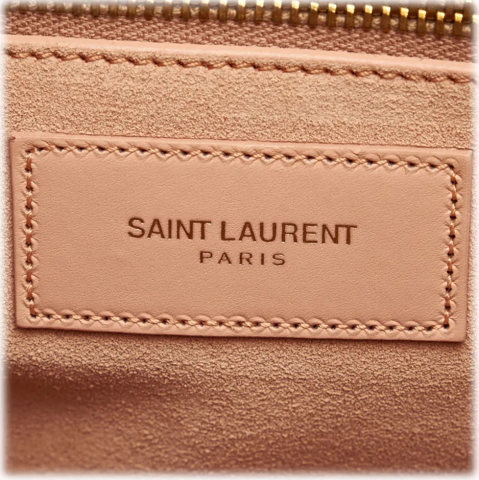Yves Saint Laurent Vintage - Classic Baby Duffle Leather Satchel - Light Pink - Leather Handbag - Luxury High Quality - Avvenice