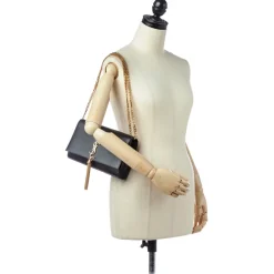 Yves Saint Laurent Vintage - Sac De Jour Leather Satchel - Black Gold - Leather Handbag - Luxury High Quality - Avvenice