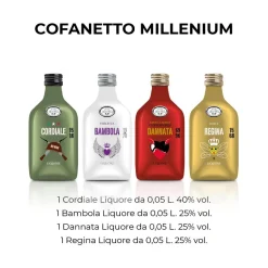 Zanin 1895 - Amarcord - Millennium + Glamour Box - Cordiale - Liqueur - Spirit of Excellence - Avvenice