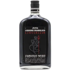 Zanin 1895 - Diavolo Nero Liqueur - Black Devil - Made in Italy - 25 % vol. - Spirit of Excellence - Avvenice