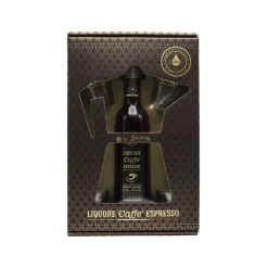 Zanin 1895 - Golmar - Espresso Coffee Liquor + 4 Glasses - Made in Italy - 20 % vol. - Spirit of Excellence - Avvenice